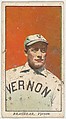 Brashear, Vernon, from the "Obak Baseball Players" set (T212), issued by the American Tobacco Company to promote Obak Mouthpiece Cigarettes, American Tobacco Company, Commercial color lithograph