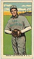 Nagle, Los Angeles, Pacific Coast League, from the "Obak Baseball Players" set (T212), issued by the American Tobacco Company to promote Obak Mouthpiece Cigarettes, American Tobacco Company, Commercial color lithograph