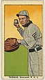 Thomas, Oakland, Pacific Coast League, from the "Obak Baseball Players" set (T212), issued by the American Tobacco Company to promote Obak Mouthpiece Cigarettes, American Tobacco Company, Commercial color lithograph