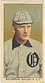 Wolverton, Oakland, Pacific Coast League, from the "Obak Baseball Players" set (T212), issued by the American Tobacco Company to promote Obak Mouthpiece Cigarettes, American Tobacco Company, Commercial color lithograph