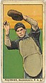 Fournier, Sacramento, Pacific Coast League, from the "Obak Baseball Players" set (T212), issued by the American Tobacco Company to promote Obak Mouthpiece Cigarettes, American Tobacco Company, Commercial color lithograph