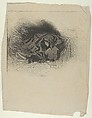 Embers Glow, Théodore Roussel  French, Etching and aquatint printed in colour à la poupée from a single plate; first state of three (trial)