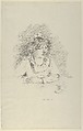 La Liseuse, The Reader, Lamplight, Théodore Roussel  French, Transfer lithograph