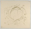 Scarab. Grecian Key and Fly Pattern Mount, Théodore Roussel  French, Drypoint, aquatint, softground, and lavis