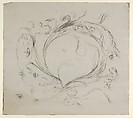 Scarab, Grecian Key and Fly Pattern Mount, Théodore Roussel  French, Drypoint