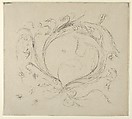 Scarab, Grecian Key and Fly Pattern Mount, Théodore Roussel  French, Drypoint