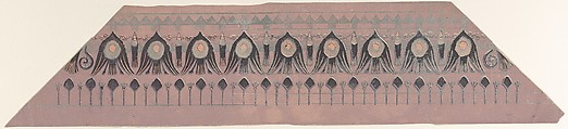 Lotus Pattern Frame, Théodore Roussel  French, Etching, softground