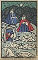 Sleeping Shepherds with Their Flock, Oskar Kokoschka  Austrian, Color lithograph