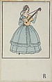 Biedermeier Fashion, Urban Janke  Austrian, Color lithograph