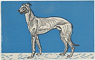 Greyhound, Moriz Jung  Austrian, Color lithograph