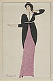 Fashion (Mode), Otto Friedr. Carl Lendecke Austrian, Color lithograph