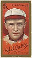 Rehel Oakes, St. Louis Cardinals, National League, from the "Baseball Series" (Gold Borders) set (T205) issued by the American Tobacco Company, American Tobacco Company, Commercial color lithograph