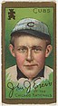 John J. Evers, Chicago Cubs, National League, from the "Baseball Series" (Gold Borders) set (T205) issued by the American Tobacco Company, American Tobacco Company, Commercial color lithograph