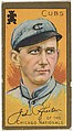 John Pfiester, Chicago Cubs, National League, from the "Baseball Series" (Gold Borders) set (T205) issued by the American Tobacco Company, American Tobacco Company, Commercial color lithograph