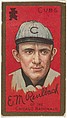 Edward M. Reulbach, Chicago Cubs, National League, from the "Baseball Series" (Gold Borders) set (T205) issued by the American Tobacco Company, American Tobacco Company, Commercial color lithograph