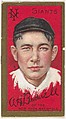 A.H. Bridwell, New York Giants, National League, from the "Baseball Series" (Gold Borders) set (T205) issued by the American Tobacco Company, American Tobacco Company, Commercial color lithograph