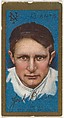 Joshua Devore, New York Giants, National League, from the "Baseball Series" (Gold Borders) set (T205) issued by the American Tobacco Company, American Tobacco Company, Commercial color lithograph