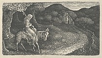 The Return Home, Edward Calvert  British, Wood engraving; third state of three