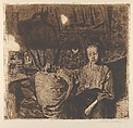 Young Couple (Junges Paar), Käthe Kollwitz  German, Etching