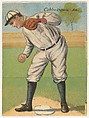 Cobb, Detroit, American League, from the Mecca Double Folder series (T201), Mecca Cigarettes, Commercial color lithograph