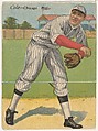 Cole, Chicago, National League, from the Mecca Double Folder series (T201), Mecca Cigarettes, Commercial color lithograph