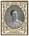William Bransfield, 1st Base, Philadelphia, National League, from the Baseball Players (Ramlys) series (T204) issued by the Mentor Company to promote Ramly and T.T.T. Turkish Cigarettes, Mentor Company, Boston  American, Photolithograph