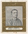 Jesse C. Burkett, Manager, Worcester Club, from the Baseball Players (Ramlys) series (T204) issued by the Mentor Company to promote Ramly and T.T.T. Turkish Cigarettes, Mentor Company, Boston  American, Photolithograph