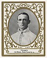 Tenney, 1st Base, New York, National League, from the Baseball Players (Ramlys) series (T204) issued by the Mentor Company to promote Ramly and T.T.T. Turkish Cigarettes, Mentor Company, Boston American, Photolithograph