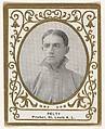 Pelty, Pitcher, St. Louis, American League, from the Baseball Players (Ramlys) series (T204) issued by the Mentor Company to promote Ramly and T.T.T. Turkish Cigarettes, Mentor Company, Boston  American, Photolithograph