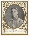 Paskert, Left Field, Cincinnati, National League, from the Baseball Players (Ramlys) series (T204) issued by the Mentor Company to promote Ramly and T.T.T. Turkish Cigarettes, Mentor Company, Boston  American, Photolithograph