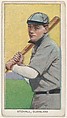 Stovall, Cleveland, from the White Border series (T206) for the American Tobacco Company, Issued by American Tobacco Company, Commercial lithograph
