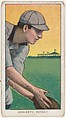 Moriarty, Detroit, American League, from the White Border series (T206) for the American Tobacco Company, Issued by American Tobacco Company, Commercial lithograph
