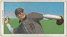 Mullin, Detroit, American League, from the White Border series (T206) for the American Tobacco Company, Issued by American Tobacco Company, Commercial lithograph