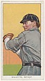 Willett, Detroit, American League, from the White Border series (T206) for the American Tobacco Company, Issued by American Tobacco Company, Commercial lithograph