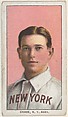 Chase, New York, American League, from the White Border series (T206) for the American Tobacco Company, Issued by American Tobacco Company, Commercial lithograph
