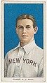 Chase, New York, American League, from the White Border series (T206) for the American Tobacco Company, Issued by American Tobacco Company, Commercial lithograph