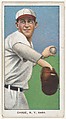 Chase, New York, American League, from the White Border series (T206) for the American Tobacco Company, Issued by American Tobacco Company, Commercial lithograph