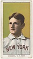 Chesbro, New York, American League, from the White Border series (T206) for the American Tobacco Company, Issued by American Tobacco Company, Commercial lithograph