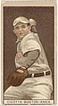 Edward Cicotte, Boston, American League, from the Brown Background series (T207) for the American Tobacco Company, American Tobacco Company, Commercial lithograph
