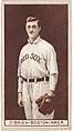 Buck O'Brien, Boston, American League, from the Brown Background series (T207) for the American Tobacco Company, American Tobacco Company, Commercial lithograph