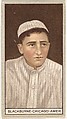 Russell Blackburne, Chicago, American League, from the Brown Background series (T207) for the American Tobacco Company, American Tobacco Company, Commercial lithograph
