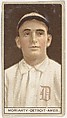 Moriarty, Detroit, American League, from the Brown Background series (T207) for the American Tobacco Company, Issued by American Tobacco Company, Commercial lithograph