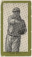 Fisher, Atlanta, from the Baseball Players (Green Borders) series (T211) issued by Red Sun Cigarettes, Red Sun Cigarettes  American, Photolithograph