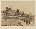 Oxford, Charles Adams Platt  American, Etching; published state