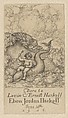 Eben's Birth, Ernest Haskell American, Etching