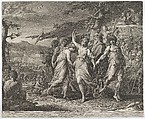 A Grecian Harvest-Home, or Thanksgiving to the Rural Deities, Ceres, Bacchus, etc., James Barry  Irish, Etching and engraving; unrecorded alternate third state of four