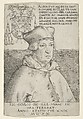 Cardinal Albrecht of Brandenburg, Lucas Cranach the Elder  German, Engraving