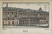 Berlin: Stock Exchange (Die Börse), Gustav Kalhammer  Austrian, Color lithograph