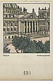 Berlin: Reichstag Building (Reichstagsgebäude), Gustav Kalhammer  Austrian, Color lithograph