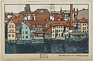 From Old Berlin on the Schiffbauerdamm (Aus Alt-Berlin am Schiffbauerdamm), Gustav Kalhammer  Austrian, Color lithograph